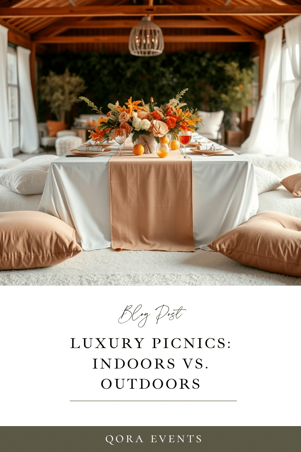 Luxury Picnics: Indoors vs. Outdoors (And Why Picnics Aren’t Just for&nbsp;Parks!)